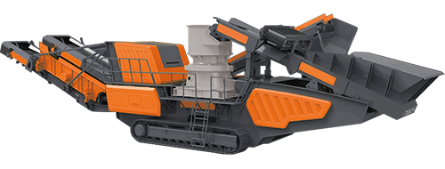 hp4履帶圓錐式移動破碎機(jī)